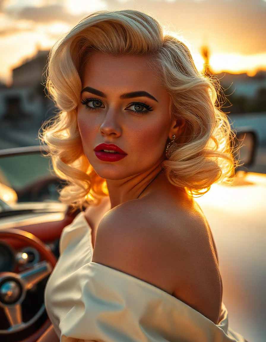 Short Vintage hair ideas Vintage Chops