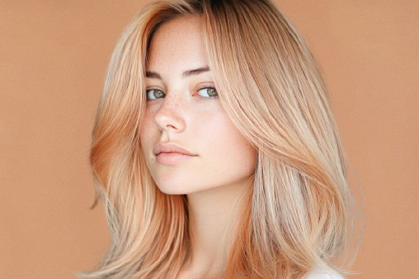 Soft Apricot Blonde