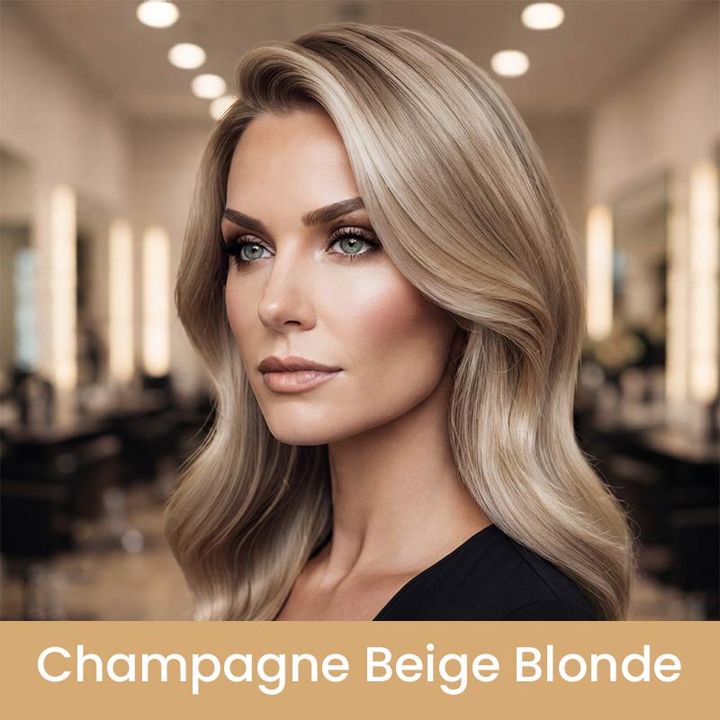 Champagne-Beige-Blonde Champagne Beige Blonde